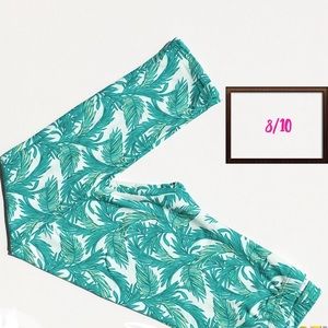 Dot Dot Smile - size 8/10 - palms - leggings!